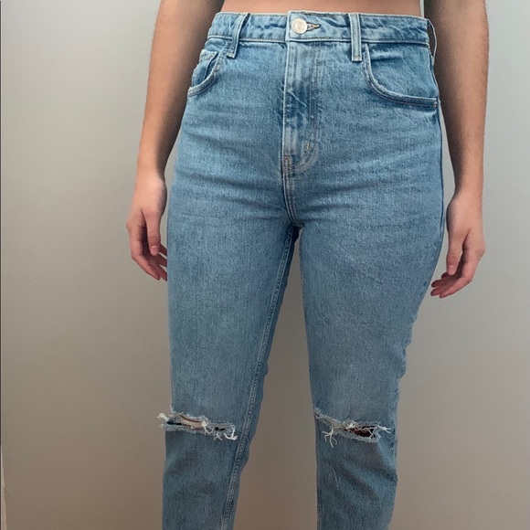 Zara Straight Leg Jeans - Picture 1 of 3